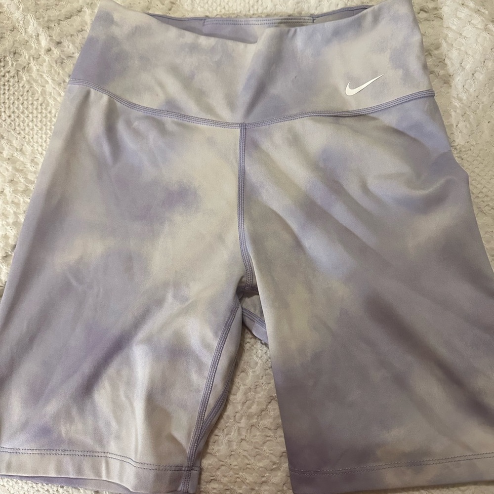 Nike Purple Bike Shorts with Compression Fit